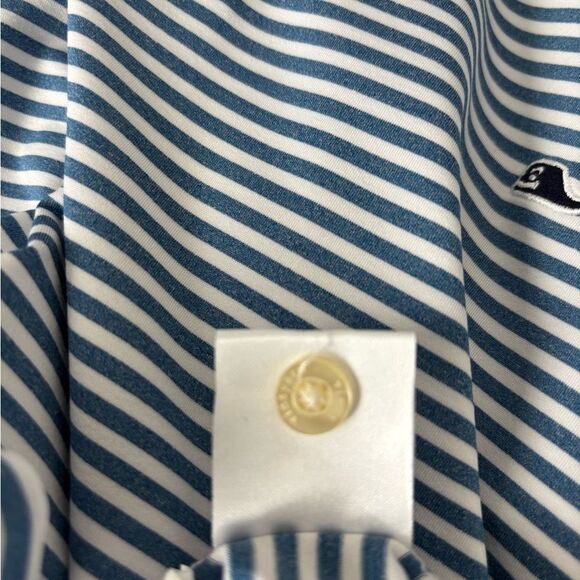 Men’s Vineyard Vines “Bradley” Striped Performance Polo - Picture 6 of 6